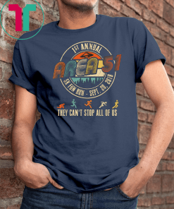 Storm Area 51 Shirt They Can't Stop All of Us Vintage Retro Unisex T-Shirts