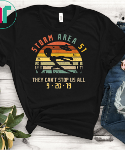 Storm Area 51 They Can't Stop Us All T-Shirts