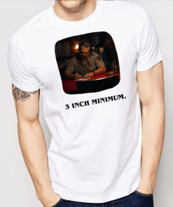 Stranger Things Season 3 Jim Hopper 3 Inches Minimum T-Shirt