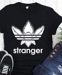 Stranger things adidas demogorgon parody shirt