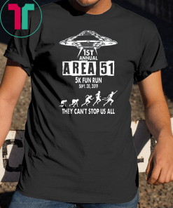 Strom Area 5K Fun Run 1St Annual They Can't Stop All Us Cute Classic Funny Gift T-Shirt