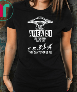 Strom Area 5K Fun Run 1St Annual They Can't Stop All Us Cute Classic Funny Gift T-Shirt