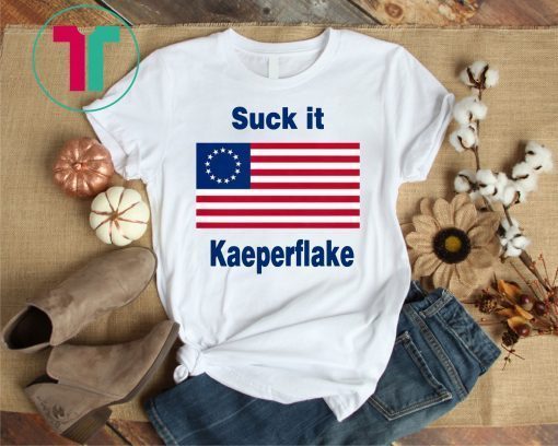Suck It Kaeperflake Betsy Ross Flag T-Shirt