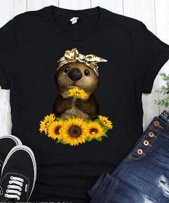Sunflower otter shirt
