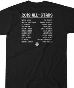 Team Aja Wilson All Star 2019 Shirt