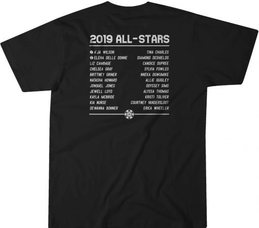 Team Aja Wilson All Star 2019 Shirt
