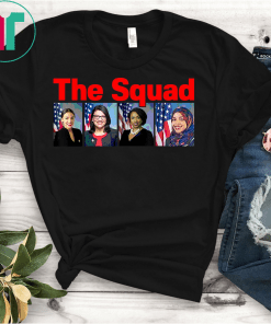 The Squad AOC Rashida Tlaib Omar Ilhan Ayanna Pressley T-Shirt