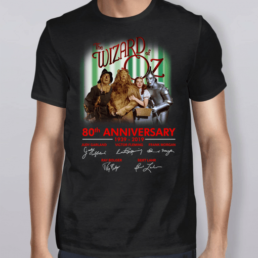 The Wizard Of Oz 80th Anniversary Signature T-Shirt