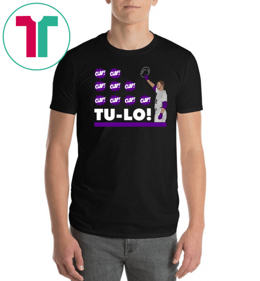 Troy Tulowitzkis Retirement Clap Clap Tulo Shirt
