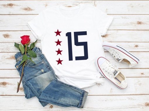 Tshirt Rapinoe 15, USA Womens Soccer T Shirt Megan Rapinoe, France 2019 Shirt, Megan Rapinoe 15, US Womens Futbal, US Woman National Soccer