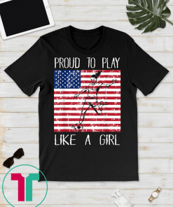 US Womens Soccer Proud To Play Like A Girl Unisex T-Shirts