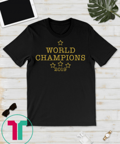 US women's soccer team win world champions 2019 T-Shirts