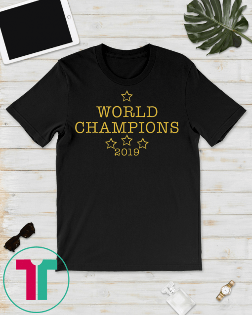 US women's soccer team win world champions 2019 T-Shirts