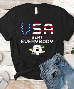 USA Beat Everybody T Shirt US Women's Soccer Shirt World cup champion t shirt USA Champion Shirt World Cup Shirt 2019