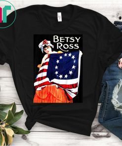 USA Betsy Ross American Flag Shirt Art-13 Original Colonies Shirt