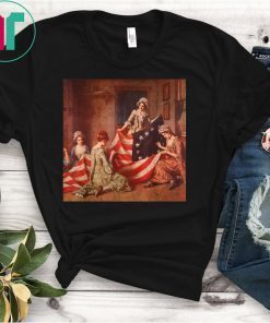 USA Betsy Ross American Flag Shirt Art-13 Original Colonies TShirt