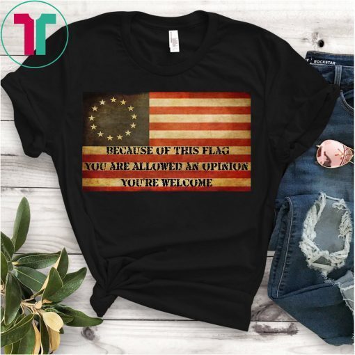 USA Betsy Ross American Flag Shirt The Original Colony Tee