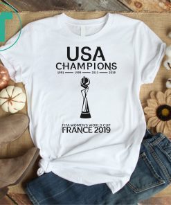 USA Champions 4 Stars Women's World Cup France 2019 Shirt