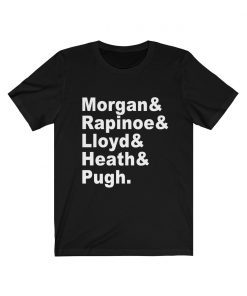 USA Soccer Team Shirt – Megan Rapinoe T-Shirt – United States Women’s National Soccer Team USWNT Tee – Shirt Printed Front And Back