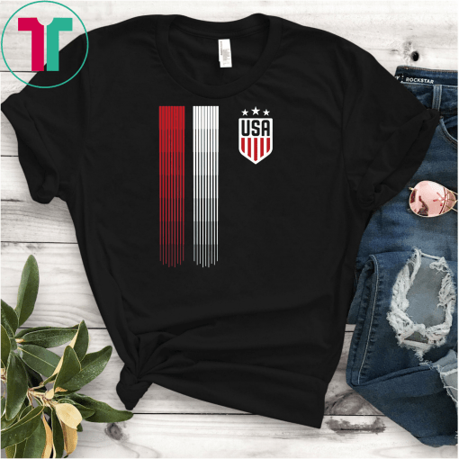 USA T-shirt Cool USA Soccer Tee shirt Womens Mens Kids