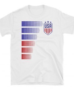 USA T-shirt Cool USA Soccer T-shirt Womens Mens Kids unisex T-shirt