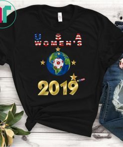 USA Women Soccer World Champions 2019 4 Stars Shirt