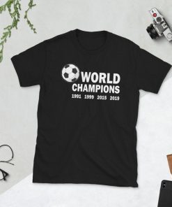 USA Women Soccer World Champions 2019 4 stars Shirt Short-Sleeve Unisex T-Shirt