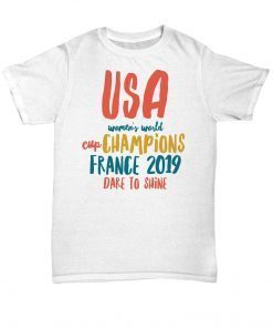 USA women soccer team world championship cup Tee Shirts camiseta unisex