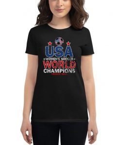 USA women soccer team world championship cup Tshirt Usa Women's World Champions 2019 tshirt usa women's soccer tee