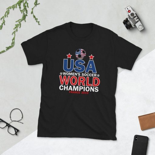 USA women soccer team world championship cup Unisex Tshirt Usa Women's World Champions 2019 tshirt