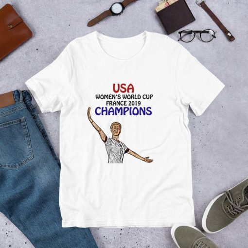USA women's world cup FRANCE 2019 champions, Megan Rapinoe T-Shirt