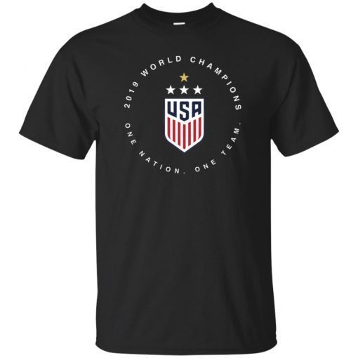 USWNT 2019 Women’s World Cup Champions One Nation One Team Shirt