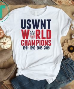 USWNT World Champions US Womens World Cup Soccer Futbol Football Fan T shirt