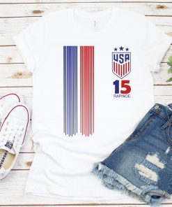 United States Women's National Soccer Team Shirt USWNT Alex Morgan, Julie Ertz, Tobin Heath, Megan Rapinoe, Mallory Pugh T-Shirts