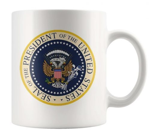 Charles Leazott Fake Presidential Seal Mug