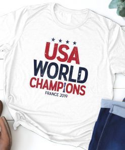 Usa Women's World Champions 2019 Classic Tee Shirt