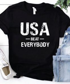 Usa beat everybody t shirt, Usa vs Everybody shirt, World cup champion shirt, uswnt shirt, United States Women's National Soccer Team Shirt