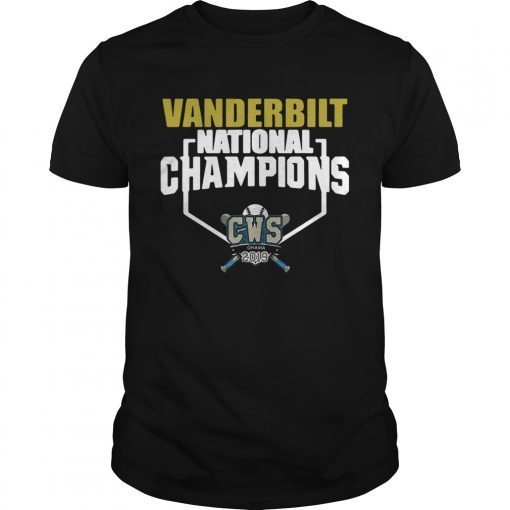 Vanderbilt National Championships Tee Shirt