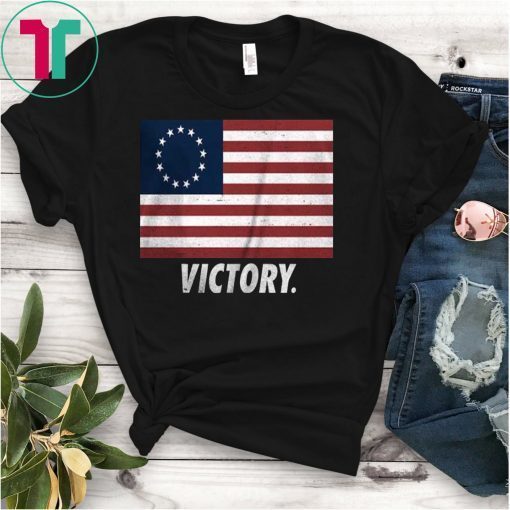 Victory Distressed Betsy Ross Flag t-shirt
