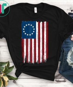 Vintage First American Betsy Ross Flag T-Shirt