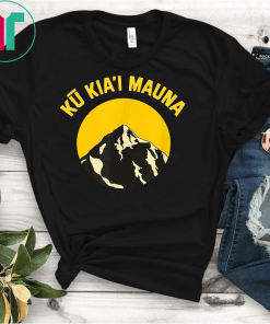 We Stand With Mauna Kea Shirt Potest Defend Save Mauna T-Shirts