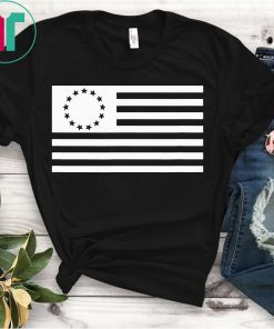 White Betsy Ross Flag 13 Original Colonies T-Shirt