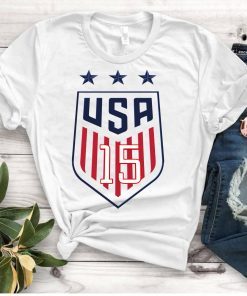 Women's National Soccer Team Gift T-Shirt USWNT Alex Morgan, Julie Ertz, Tobin Heath, Megan Rapinoe. Unisex T-Shirts