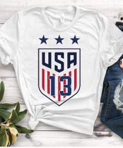 Women's National Soccer Team Shirt USWNT Alex Morgan, Julie Ertz, Tobin Heath, Megan Rapinoe Classic T-Shirt