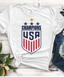 Women's National Soccer Team Shirt USWNT Alex Morgan, Julie Ertz, Tobin Heath, Megan Rapinoe. Unisex T-Shirts