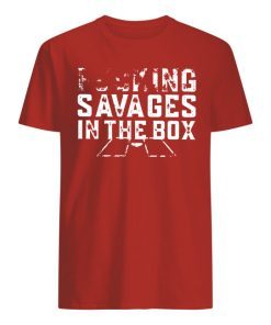 Yankees fucking savages in the box Unisex T-shirt