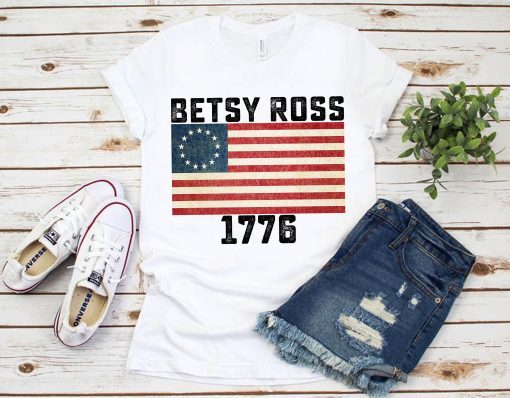 betsy ross flag shirt, etsy Ross Flag 1776 Vintage Gift Tee shirt Unisex