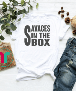 sauvages in the box New York Yankees savages Pinstripe Short-Sleeve Unisex T-Shirts