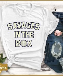 savages in the box t shirt Yankees savages Gift T-shirt