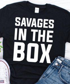 savages in the box t shirt Yankees savages shirt